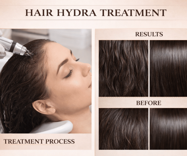 Hair Hydra Treatment - Deep Scalp Hydration & Hair Revitalization